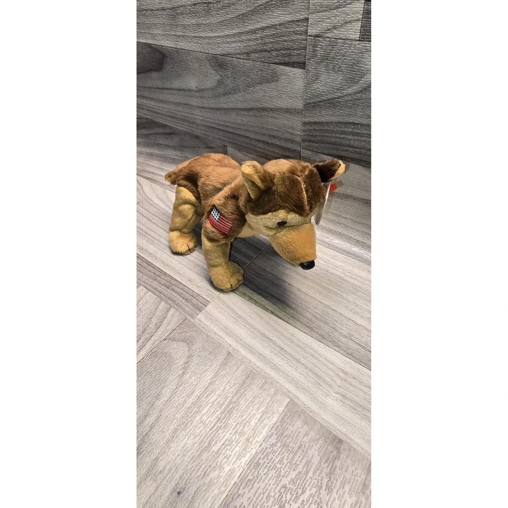 Ty Beanie Baby COURAGE the German Shepherd NYPD Dog (6 Inch)